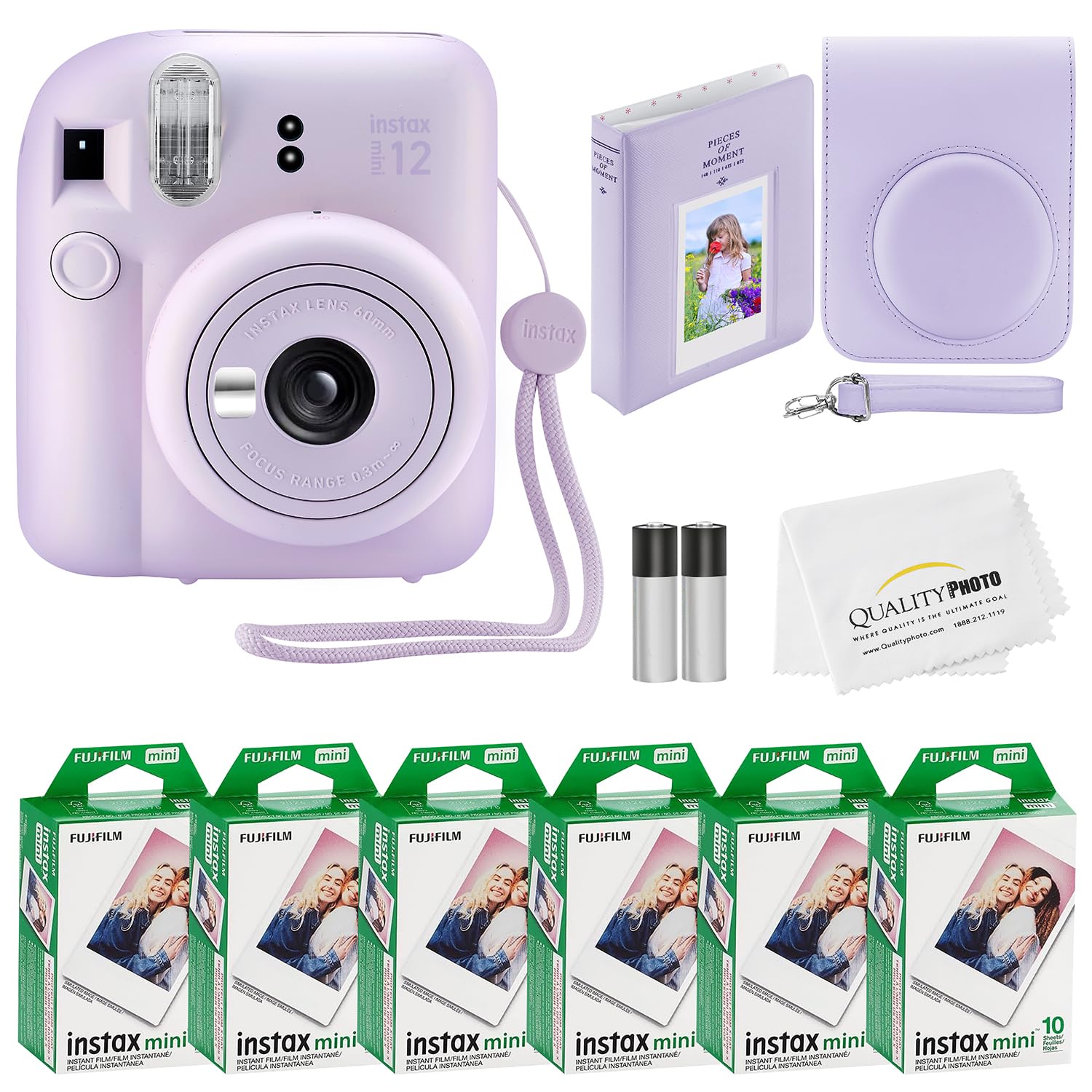 FUJIFILM instax mini 12 10個 Amazon.com : Fujifilm Instax Mini 12 Instant Camera (Lilac Purple